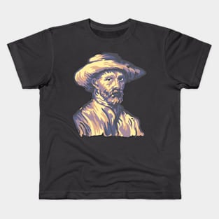 Vincent Van Gogh Portrait Kids T-Shirt